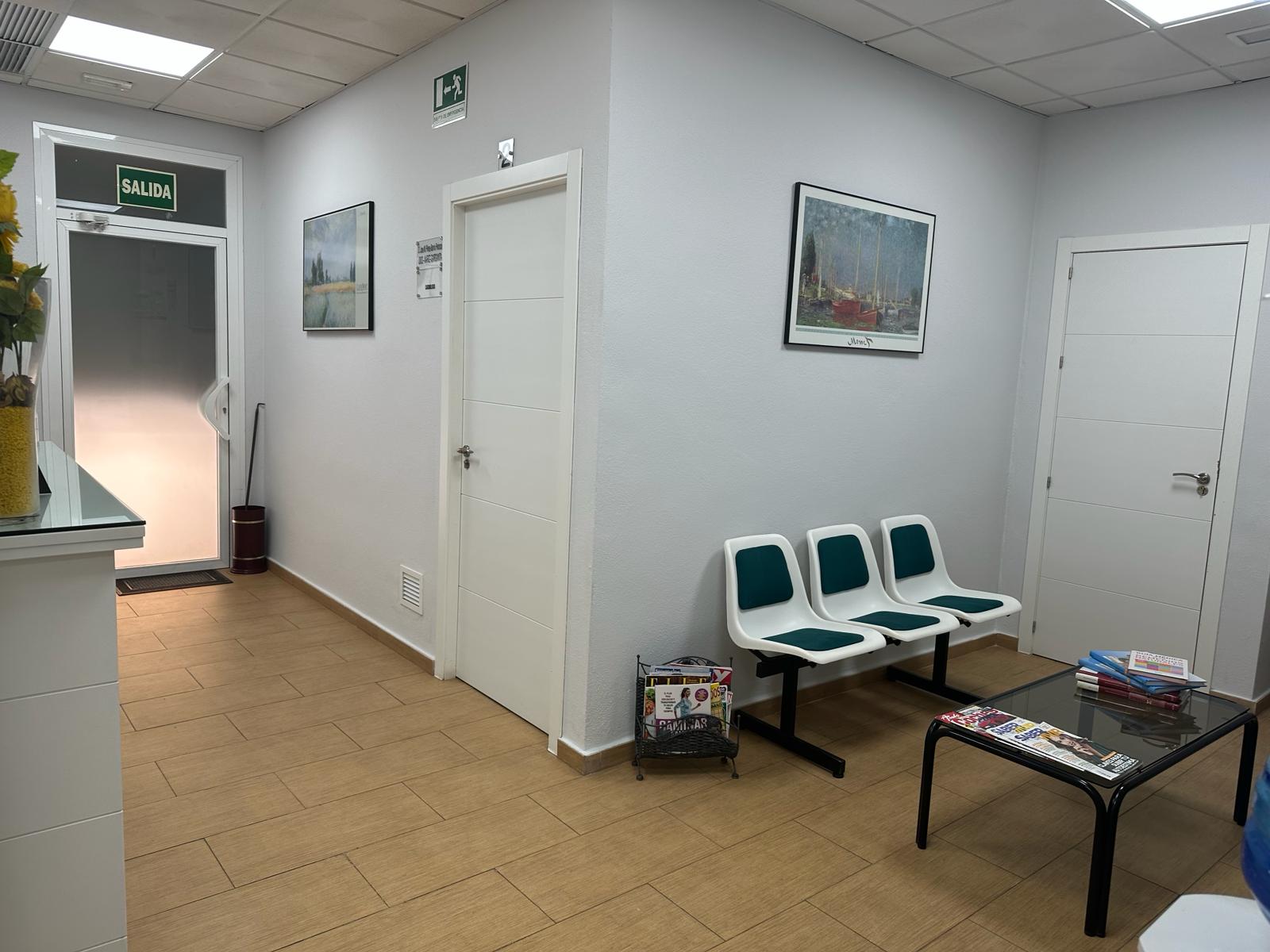 Sala de espera Andújar Salud